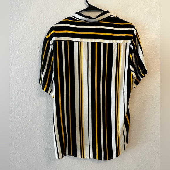 Men’s Striped Button Up - Picture 3 of 3